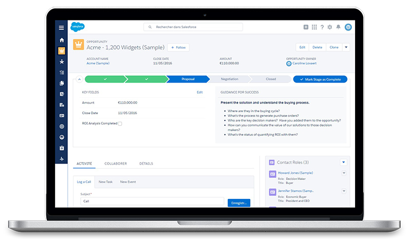 Salesforce - Form View