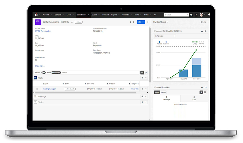 SugarCRM - Form View